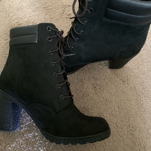 Timberland Ortholite Boots - Women's Black Boots - Picture 3 of 7